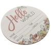 Newborn Birth Announcement Sign Photo Prop view 1