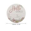 Newborn Birth Announcement Sign Photo Prop view 2