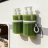4-in-1 Travel Bottle Set with Airtight Wall Mount view 3
