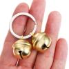 VILLCASE Copper Pet Bell for Collars, Lightweight Golden Bell Accessory for Cats and Small Dogs view 4