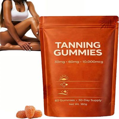 Tanning Gummies for Women – Fast Tan Without Sun (1 Box)