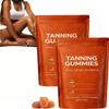 Tanning Gummies for Women, Skin Tanning Gummies, Fast Tan Without Sun, Natural Ingredients, Gentle & Moisturizing, Enhances Natural Skin Tone (2 Boxes) view 1