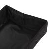 FRELEAN Foldable Waterproof Fabric Cat Litter Box, Portable Outdoor Travel, Black view 3