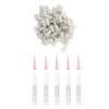 100 PVC Dog Nail Caps, Soft Scratch-Resistant, 4 Sizes, 2 Colors (M) view 1