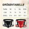 YUFEIDA Men's Faux Leather Wetlook Boxer Shorts view 3