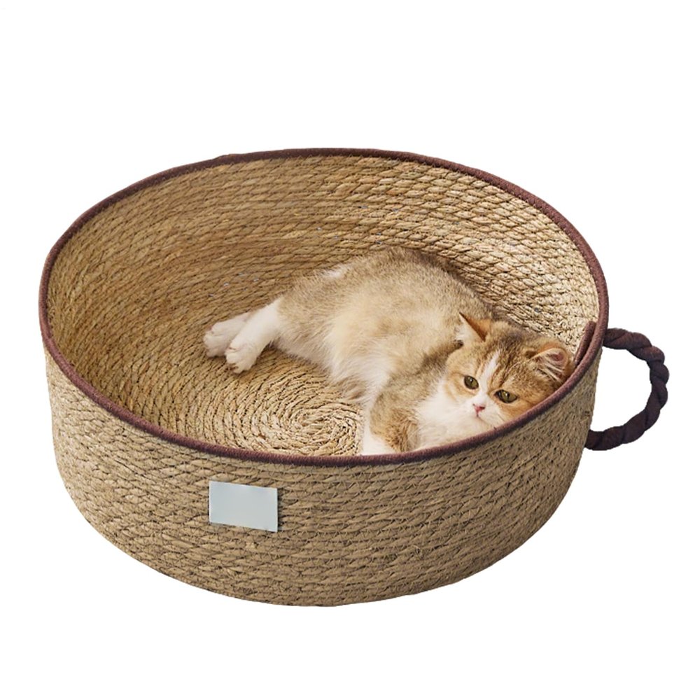 Cozy Bowl-Shaped Cat Bed