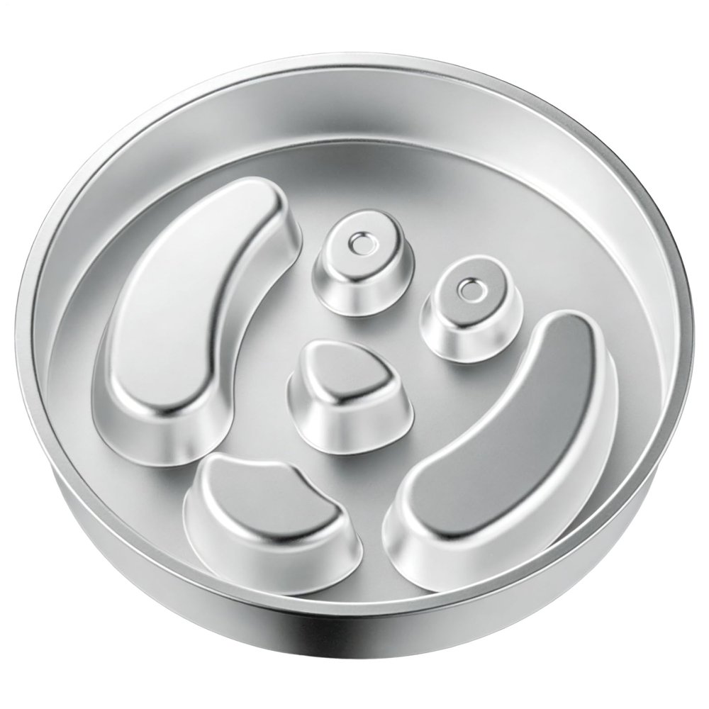 Slow Feeder Bowl for Dogs, Stainless Steel Lick Mat Interactive Toy