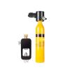 LLOOPK Diving Cylinder, Mini Oxygen Cylinder, Diving Training, Underwater Rebreather, Swimming Equipment, Diving, Small Cylinder with Storage Bag view 2