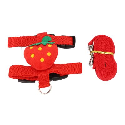 Haofy Rabbit Harness - Soft Nylon Strawberry Vest