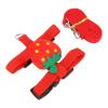 Haofy Rabbit Harness - Soft Nylon Strawberry Vest view 3