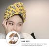 CATIEBYE 4-Pack Coral Fleece Hair Turbans for Women view 3