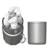 4-in-1 Airtight Travel Toiletry Bottles with Wall-Mount Holder view 1