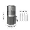 4-in-1 Airtight Travel Toiletry Bottles with Wall-Mount Holder view 4
