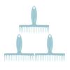 SOLUSTRE 3-Piece PP Broom Cleaning Comb Set with Long Handles view 1
