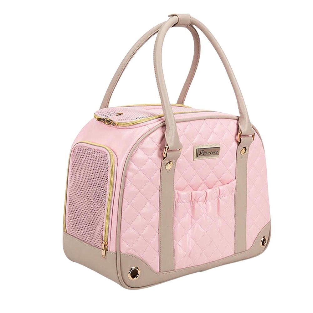 Gyios Dog Carrier Backpack and Pet Handbag, Pink, M