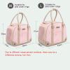 Gyios Dog Carrier Backpack and Pet Handbag, Pink, M view 3