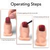 Hamwesh Silicone Nail Practice Toes, Style 1 view 4
