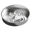 gifyym Slow Feeder Bowl, Stainless Steel Dog Food Dish view 1
