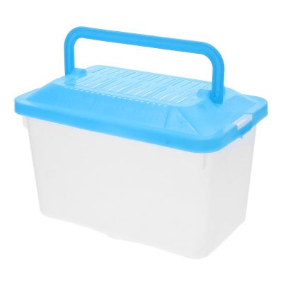 Artibetter Transparent Transport Box for Reptiles and Goldfish