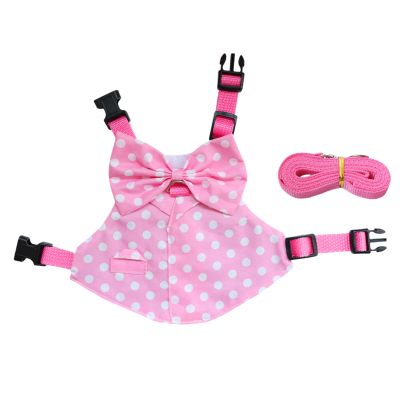 Escape-Proof Rabbit Harness, Adjustable Breathable Vest