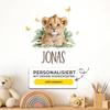 Little Deco Wall Sticker for Nursery, Lion Cub view 2