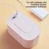 YUYTE USB Wipe Warmer, Large Capacity, Holds 80 Wipes, Portable Wipe Warmer Dispenser with One-Click Temperature Control from 40°C to 55°C view 2