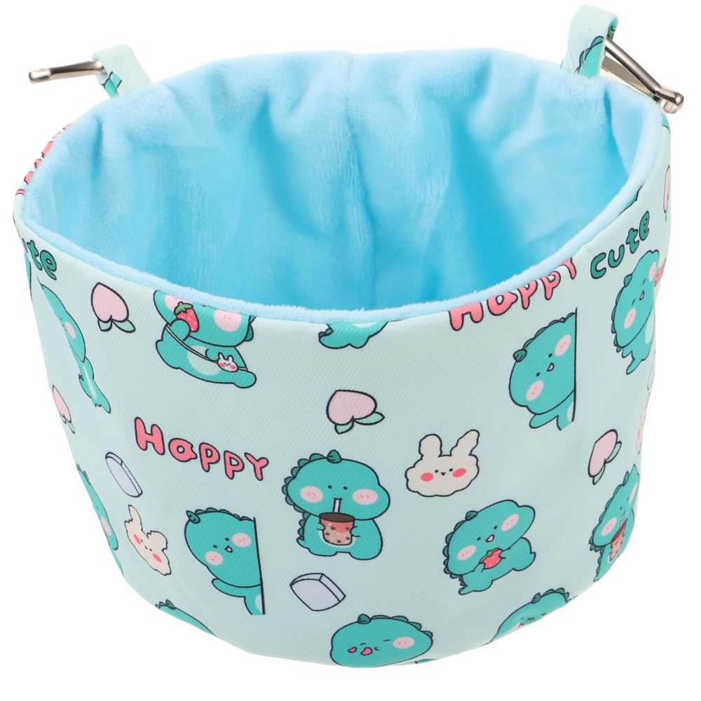 Toddmomy Warm Canvas Hamster Hammock with Double Design