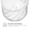 ULTECHNOVO 4-Pack Acrylic Fish Feeder with Suction Cup for Aquariums view 3