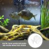 ULTECHNOVO 4-Pack Acrylic Fish Feeder with Suction Cup for Aquariums view 4