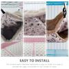 STOBAZA Double-Layer Small Pet Hammock, Breathable and Comfortable, Rabbit Plush and Polyester Taffeta view 3
