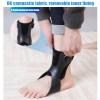 ZGHQHCDRH Foot Orthosis, AFO Foot Drop Brace, Ankle-Foot Orthosis for Foot Drop Support, Achilles Tendon Pain Relief (B/Right, XL) view 2
