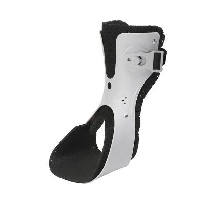 ZGHQHCDRH Foot and Ankle Orthosis, Adjustable AFO Drop Foot Brace with Inflatable Airbag Liner (A1 Left, S)