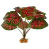 STOBAZA Realistic Artificial Reptile Plant with Vibrant Color, Natural-Looking Plastic, for Terrariums and Reptile Habitats view 1