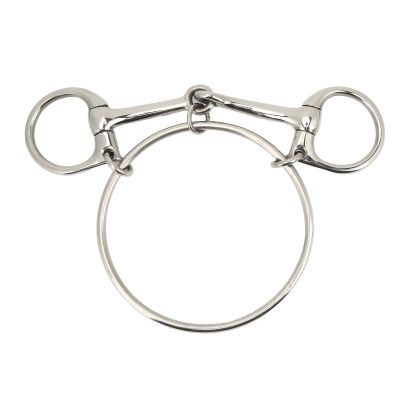 HEEPDD Stainless Steel Horse Snaffle Bit, 5-Inch