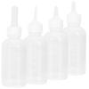 VILLCASE 4-Pack 120 mL Kitten Milk Bottles, Food-Grade Plastic, Shatter-Resistant view 1