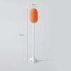 22 cm Long-Handle Bottle Brush, Orange, Plastic and Sponge view 2
