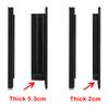 Large Cat Flap with 4-Way Lock, Weatherproof Pet Door for Walls and Doors, Brown view 3