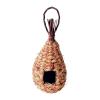 Hanging Woven Birdhouse for Garden view 1