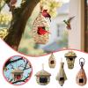 Hanging Woven Birdhouse for Garden view 2