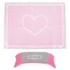 DECHOUS 2-Piece Pink Silicone Wrist Supports and Manicure Hand Rest Cushions, Washable and Practical for Nail Art and Home Use view 1