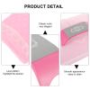 DECHOUS 2-Piece Pink Silicone Wrist Supports and Manicure Hand Rest Cushions, Washable and Practical for Nail Art and Home Use view 3