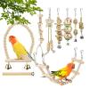 Interactive Wooden Chew Toys for Birds view 1