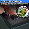 DIY Aquarium Mesh Lid with Magnetic Edges and Ventilation Opening view 4