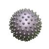 Greensen 7.5 cm PVC Spiky Massage Ball for Trigger Point Relief, Gray view 1