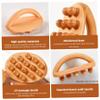 2-Piece Wooden Massage Set with Handle and 14 Massage Beads view 3