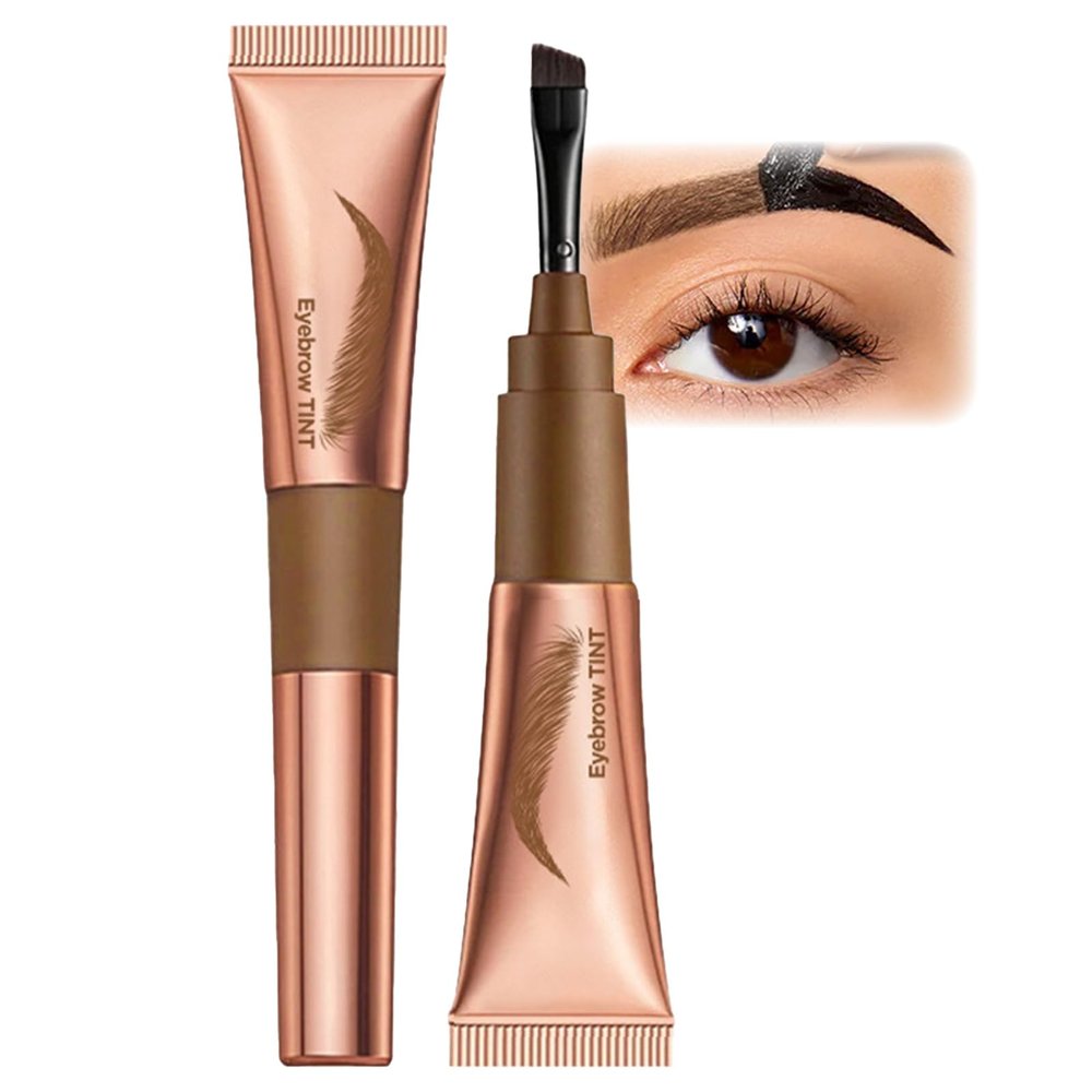 EONFAVE Peel-Off Eyebrow Gel, Brow Tint for Natural Brows, #02 Warm Auburn