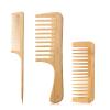 3-Piece Premium Bamboo Hair Comb Set view 1
