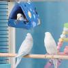 Warm Parrot Bed, Soft Plush Cushion, Cozy Bird House view 2