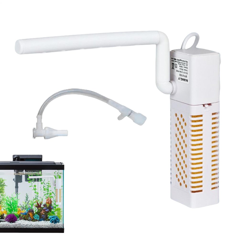 Quiet, Compact, Adjustable Aquarium Filter