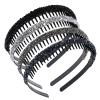 4-Piece Rhinestone Headband Set with Crystal Teeth view 1